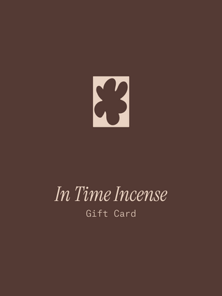 In Time Incense Gift Card